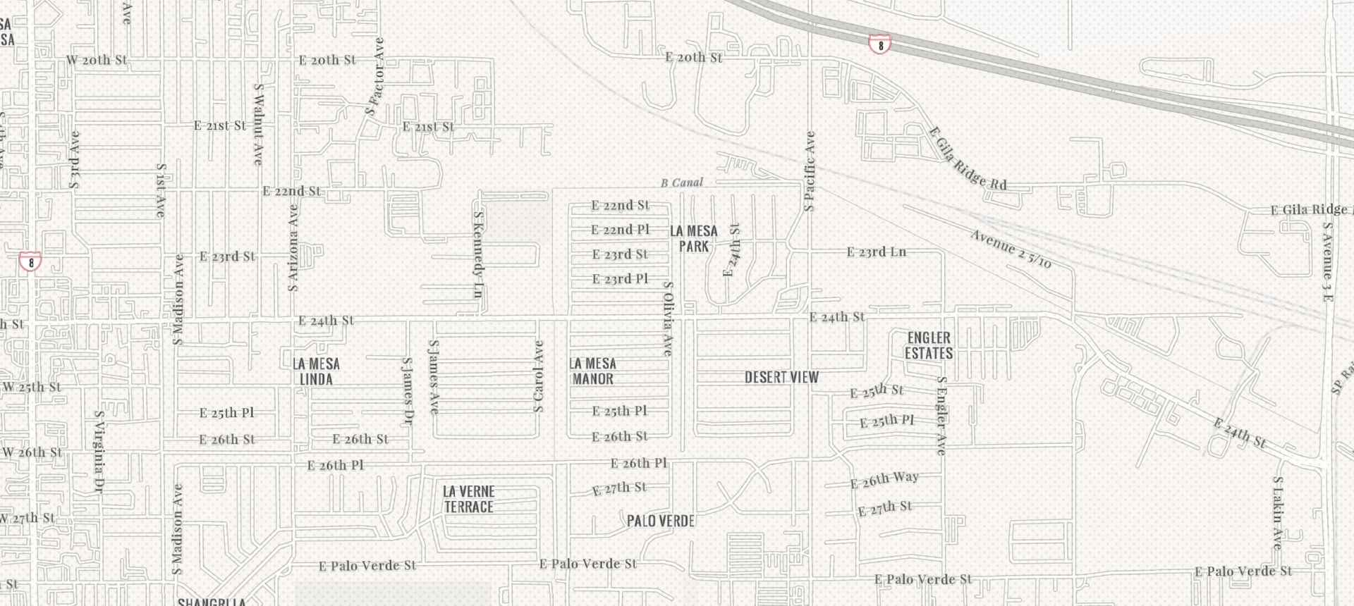 Yuma Map